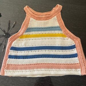 BCBG crochet tank size medium